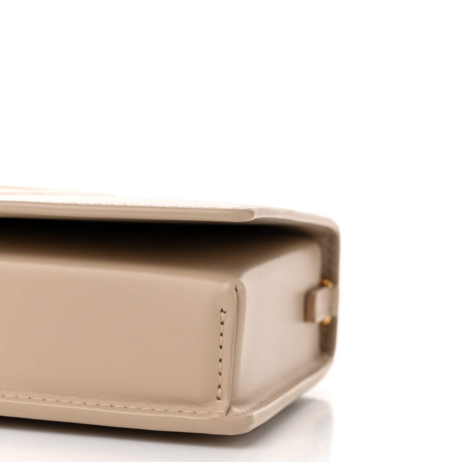Christian Dior Calfskin CD Signature Clutch Caramel Beige 9 of 9