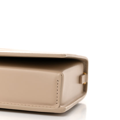 Christian Dior Calfskin CD Signature Clutch Caramel Beige 9 of 9