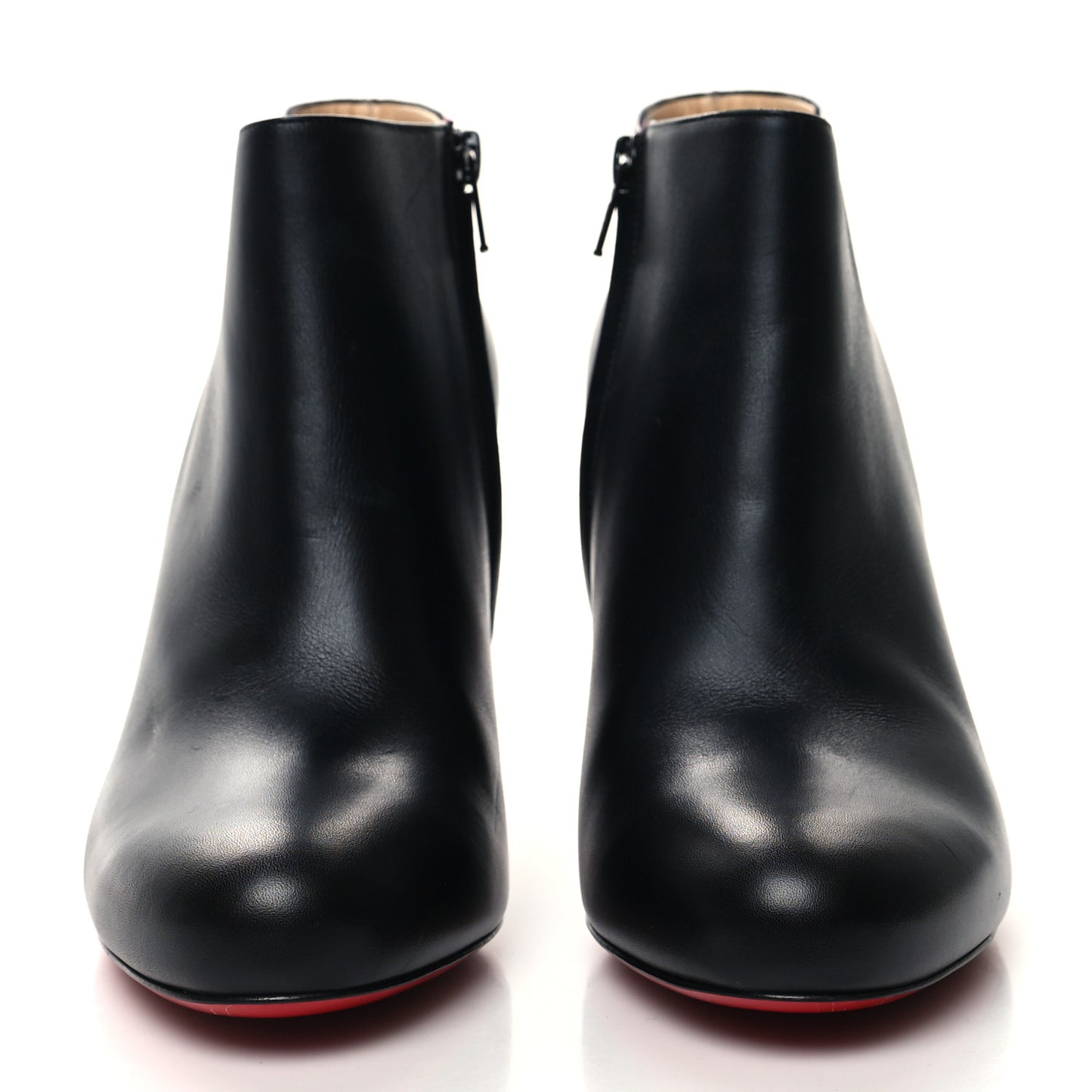 Calfskin Belle 85 Ankle Boots 40 Black