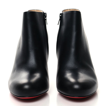 Christian Louboutin Calfskin Belle 85 Ankle Boots 40 Black 2 of 7