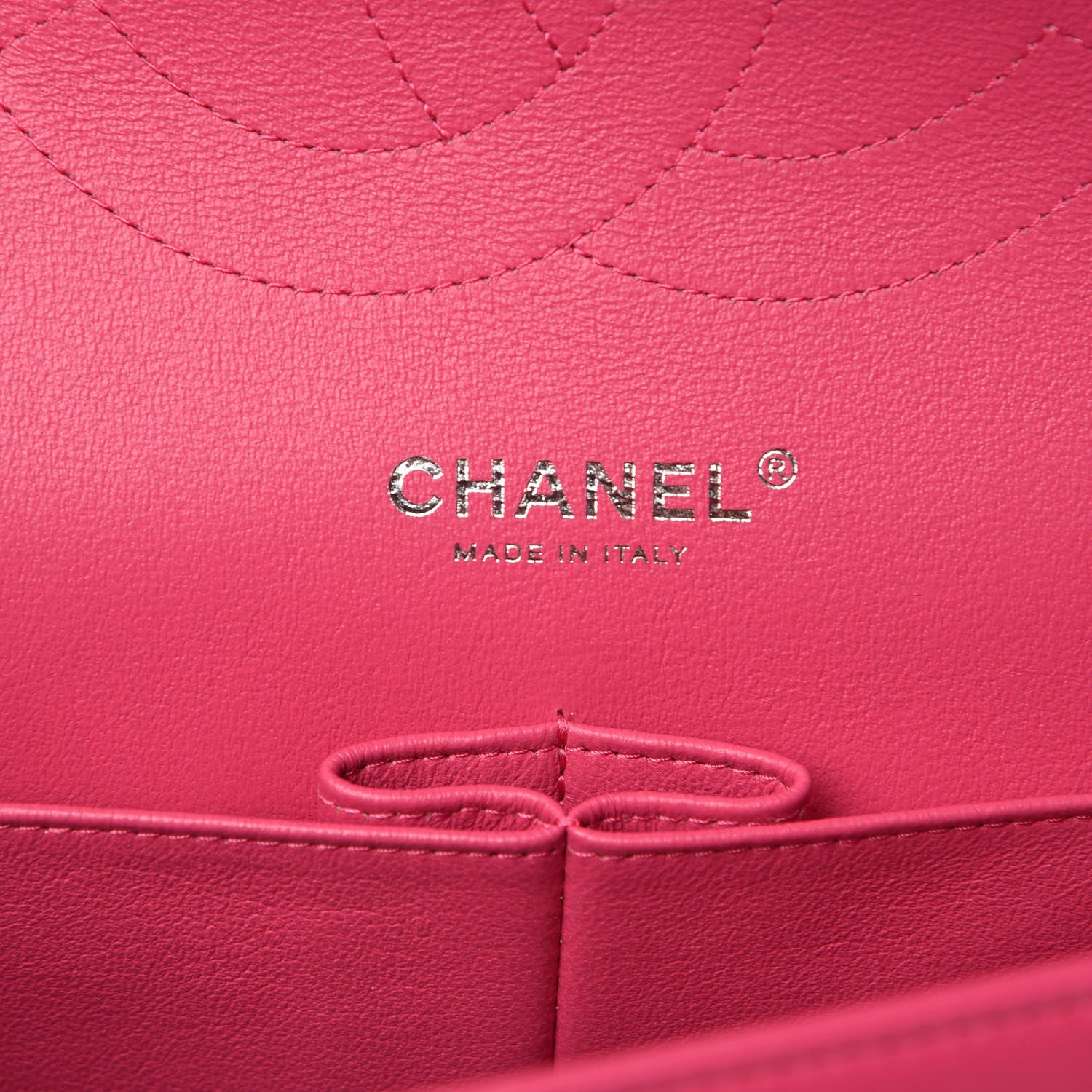 Chanel Lambskin Quilted Jumbo Double Flap Fuchsia 7 of 10