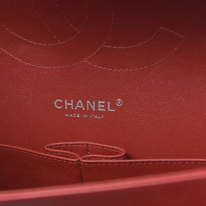 Chanel Caviar Quilted Jumbo Double Flap Red 6 of 11