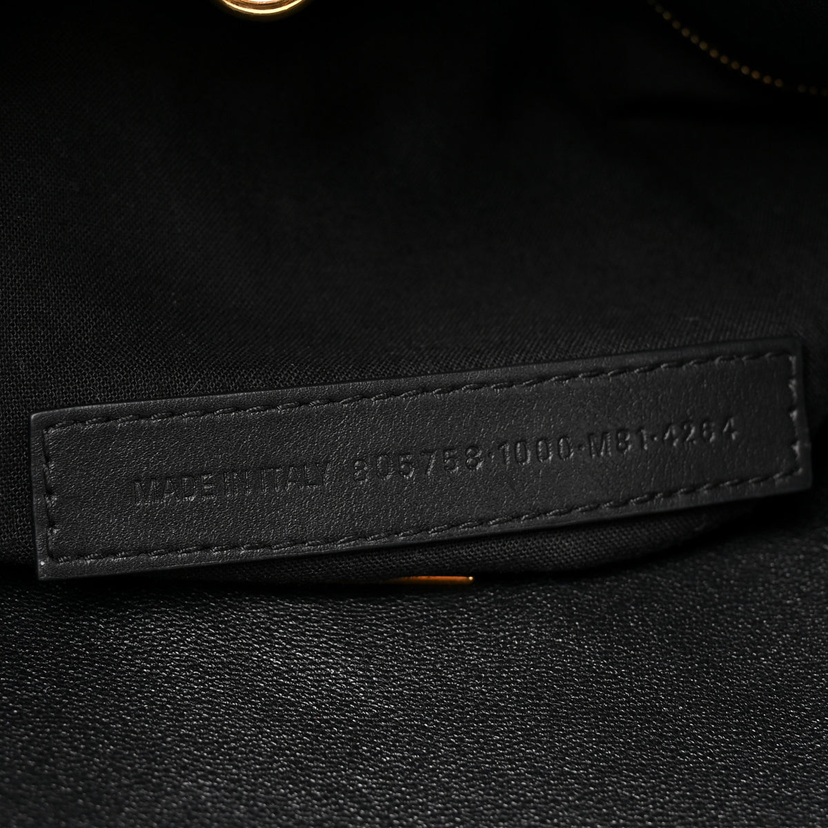 Smooth Calfskin Large Bel Air Hobo Black