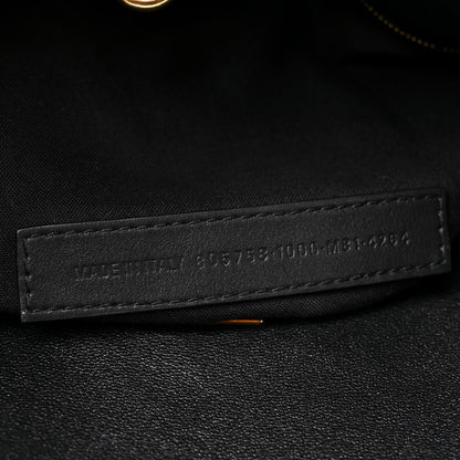 Balenciaga Smooth Calfskin Large Bel Air Hobo Black 6 of 11