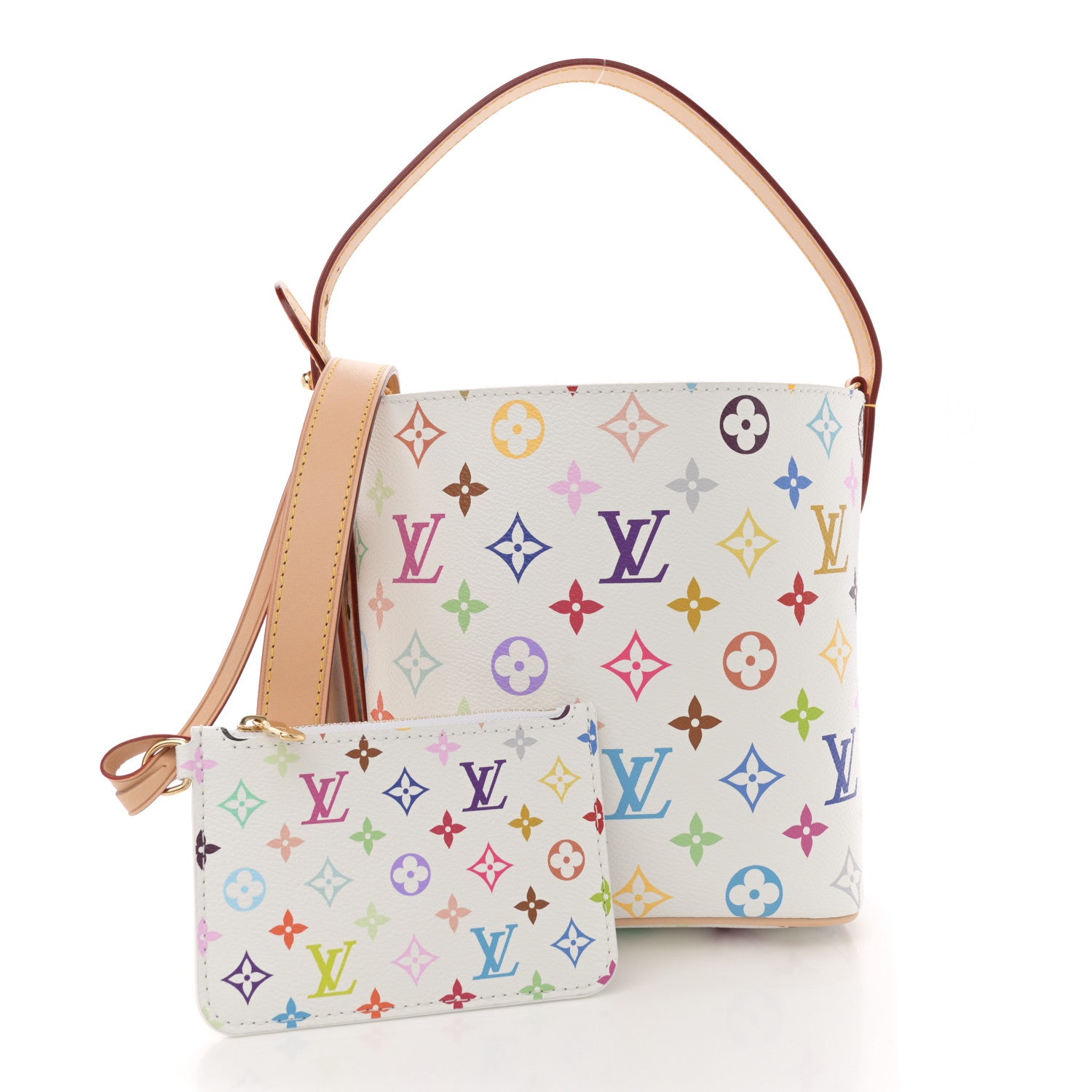 Louis Vuitton LV X TM Monogram Multicolor All In BB White 1670792