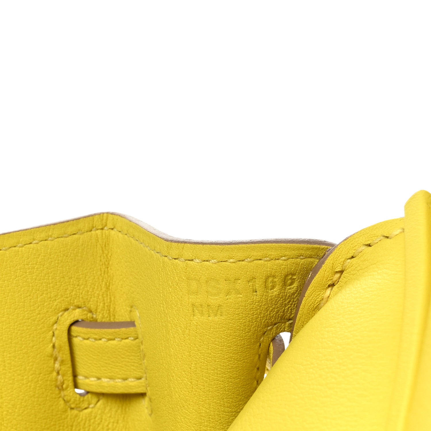 Hermes Swift Birkin 25 Lime 7 of 12