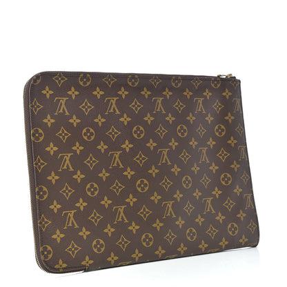Louis Vuitton Monogram Poche Documents Portfolio Case 39 3 of 9
