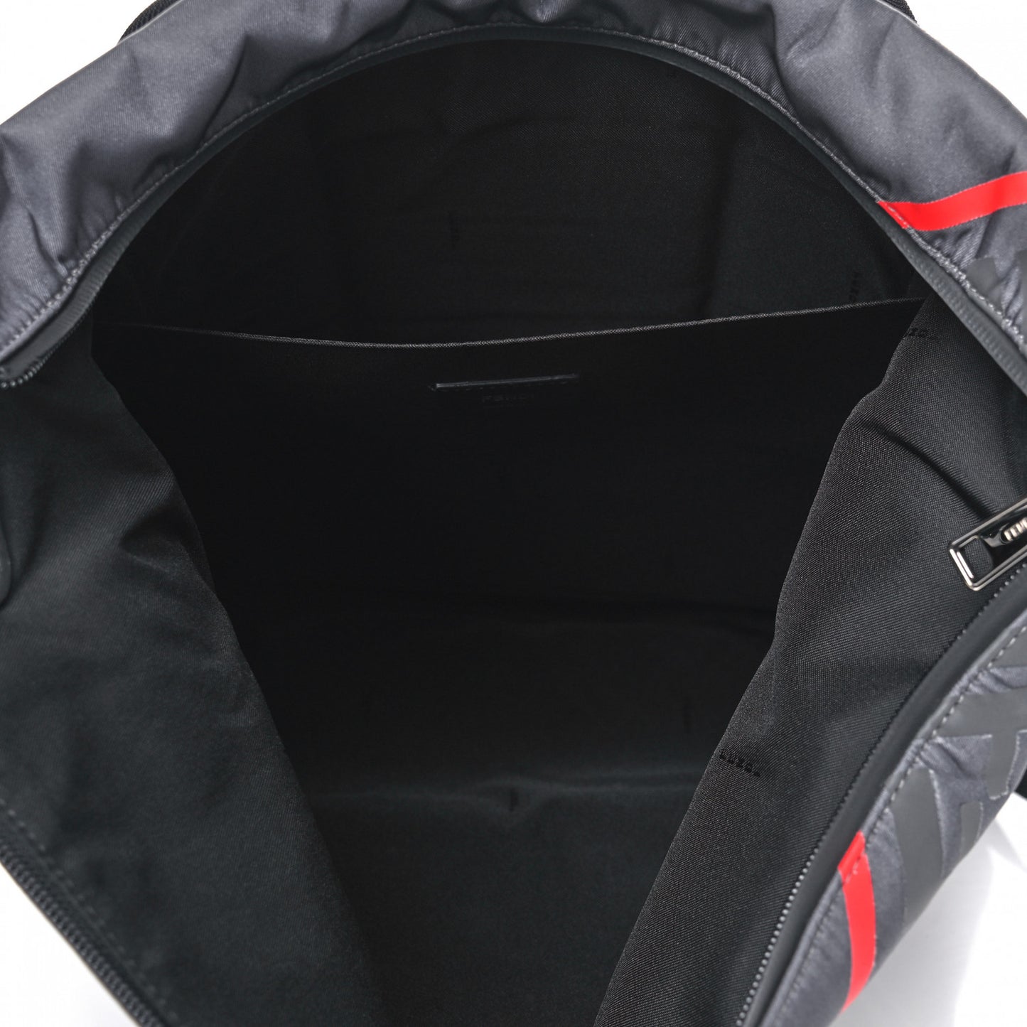 Canvas FF Diagonal Cross Strap Backpack Navy Multicolor
