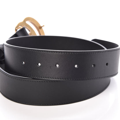 Gucci Calfskin Double G 40mm Belt 80 32 Black 4 of 7