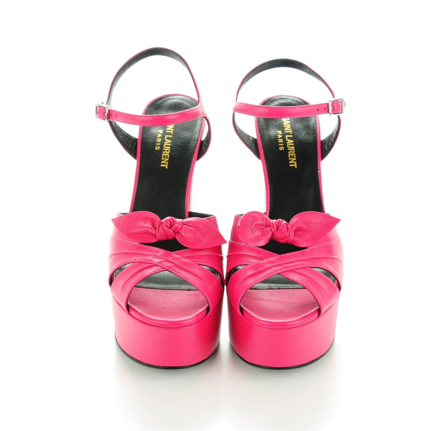 Goatskin Candy 80 Platform Sandals 38.5 Lipstick