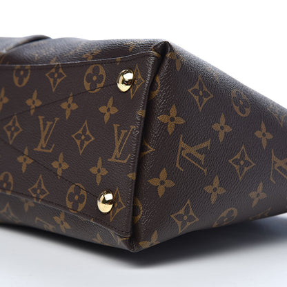 Louis Vuitton Monogram V Tote MM Black 10 of 12