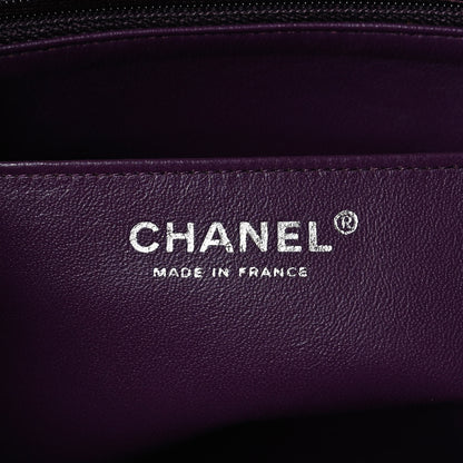 Chanel Lambskin Quilted Jumbo Single Flap Purple 5 of 10