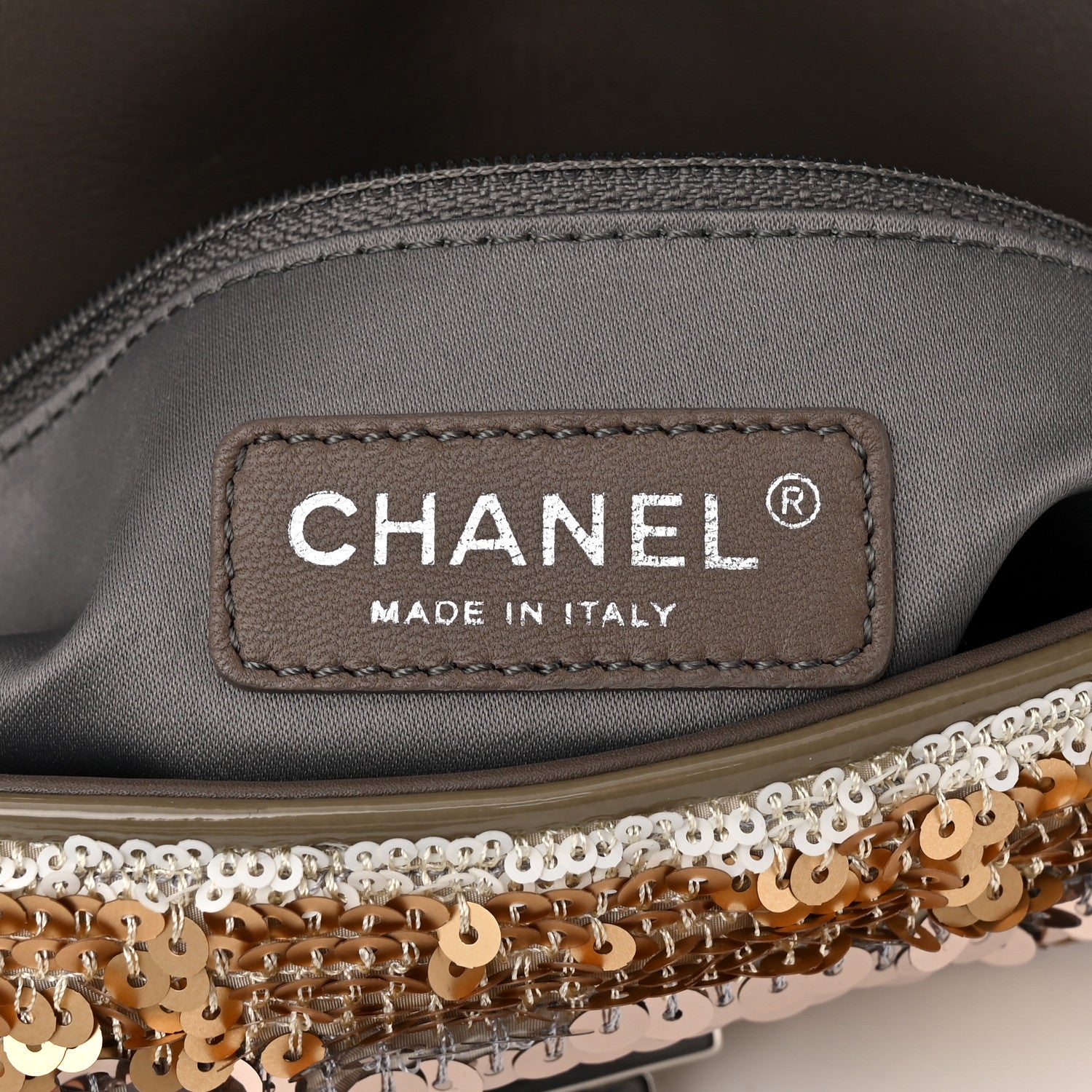 Chanel Sequin Striped Medium Reissue Flap Multicolor 6 of 10