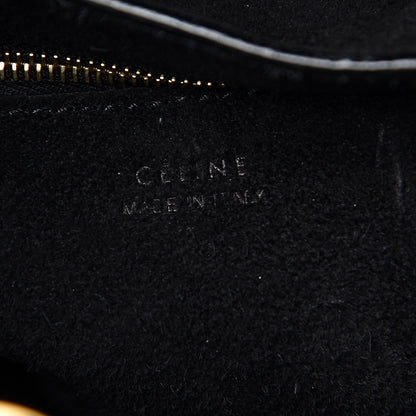 Celine Soft Grained Calfskin Small Sangle Bucket Bag Black 6 of 9
