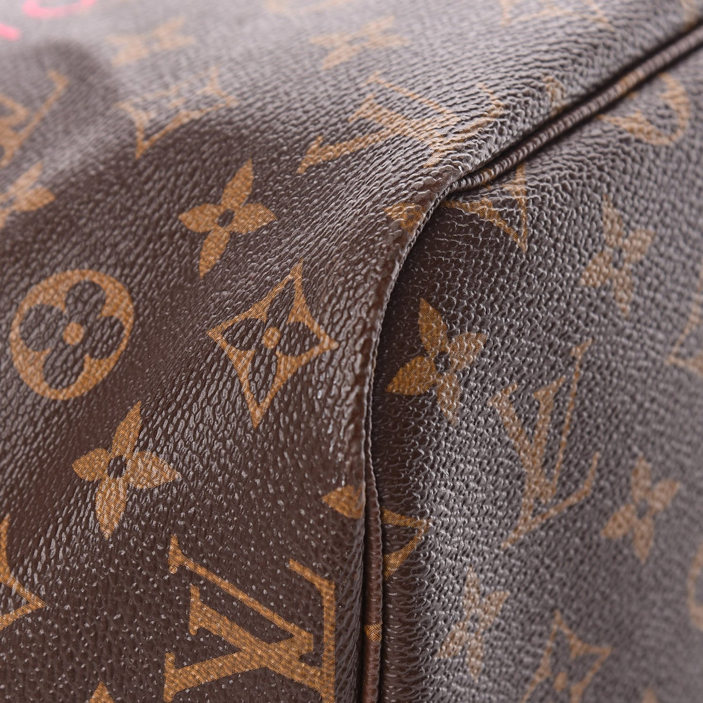 Monogram Articles de Voyage Ikat Neverfull MM Rose Indien