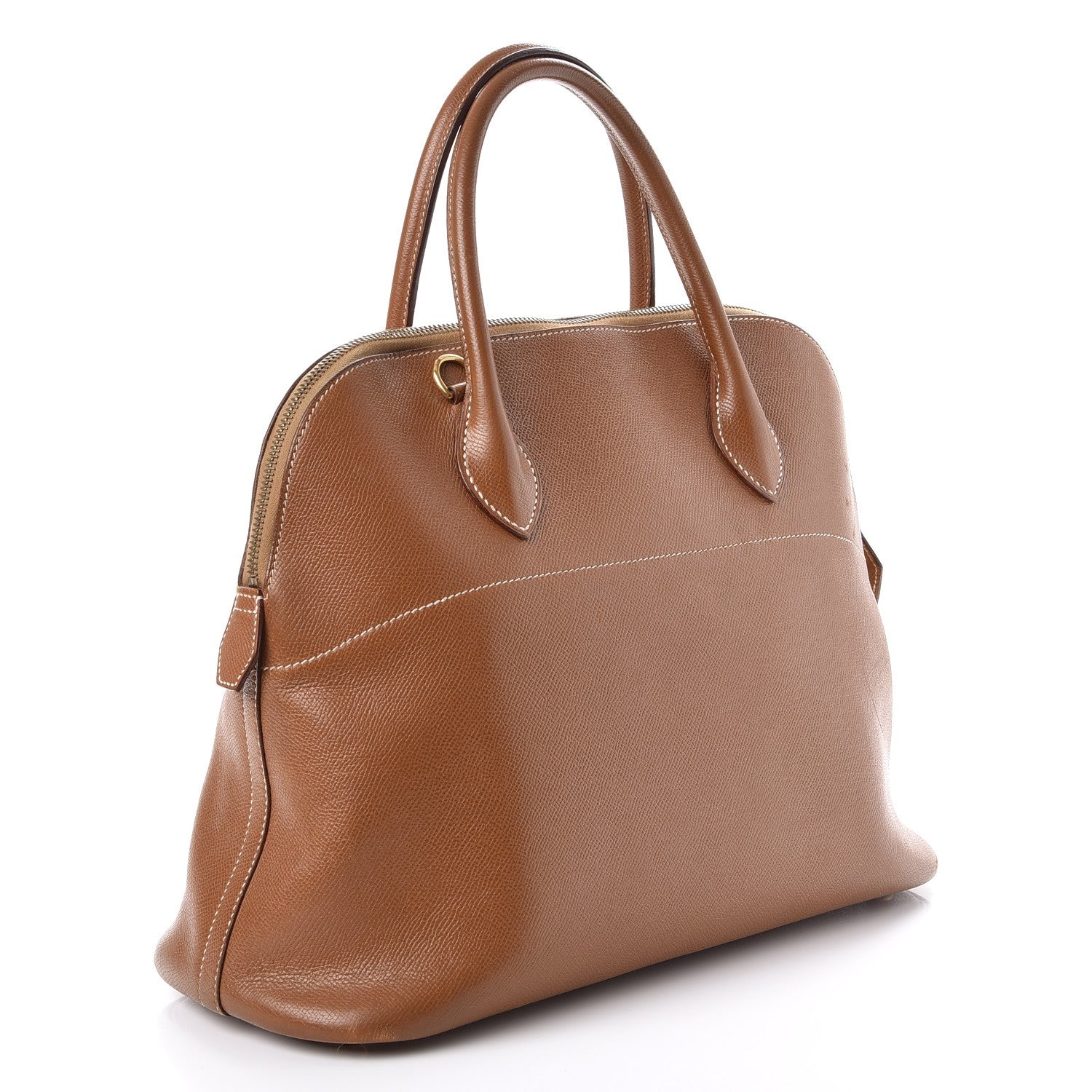 Hermes Courchevel Rigide Bolide 35 Gold 3 of 10