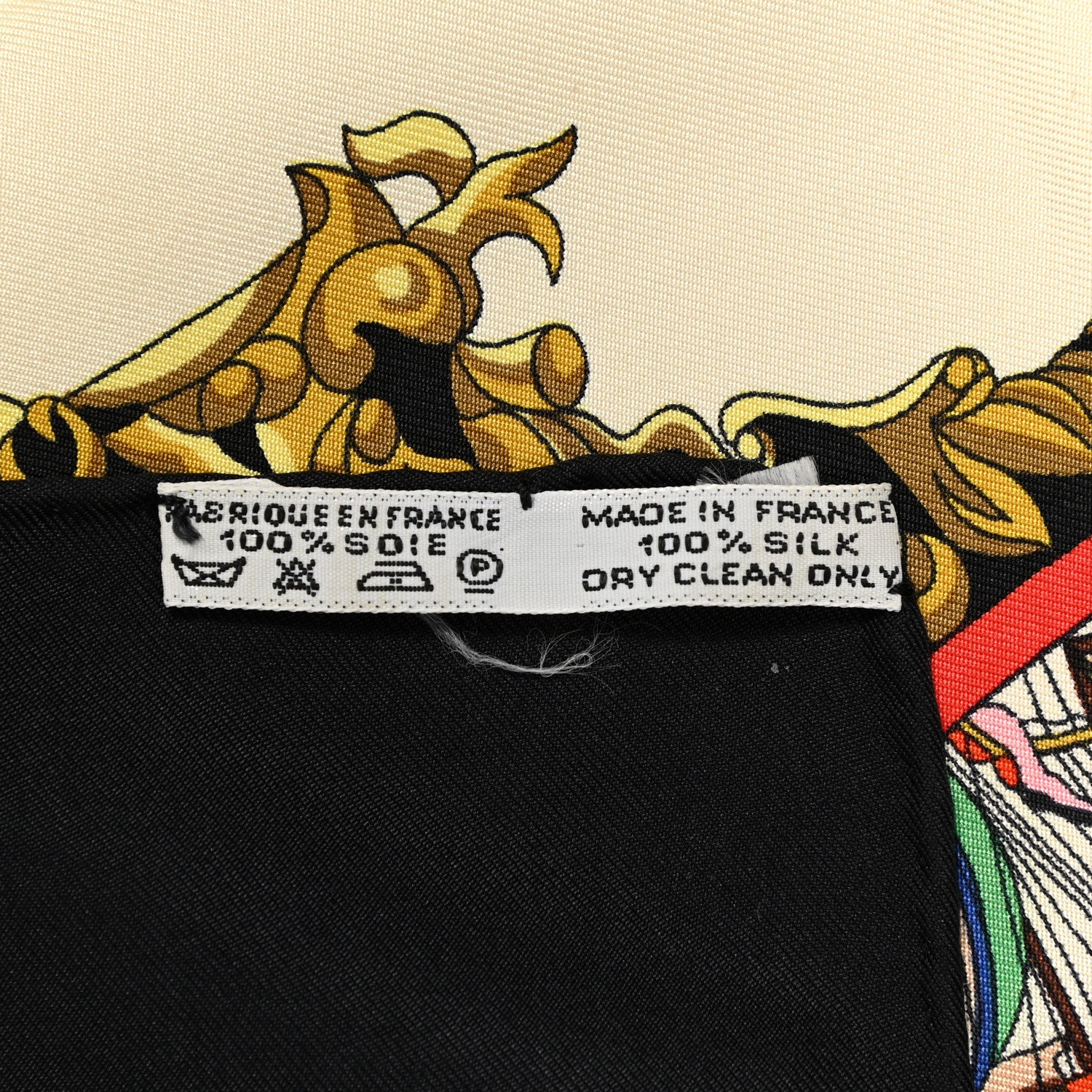 Hermes Silk L'entente Cordiale Scarf 90 3 of 4