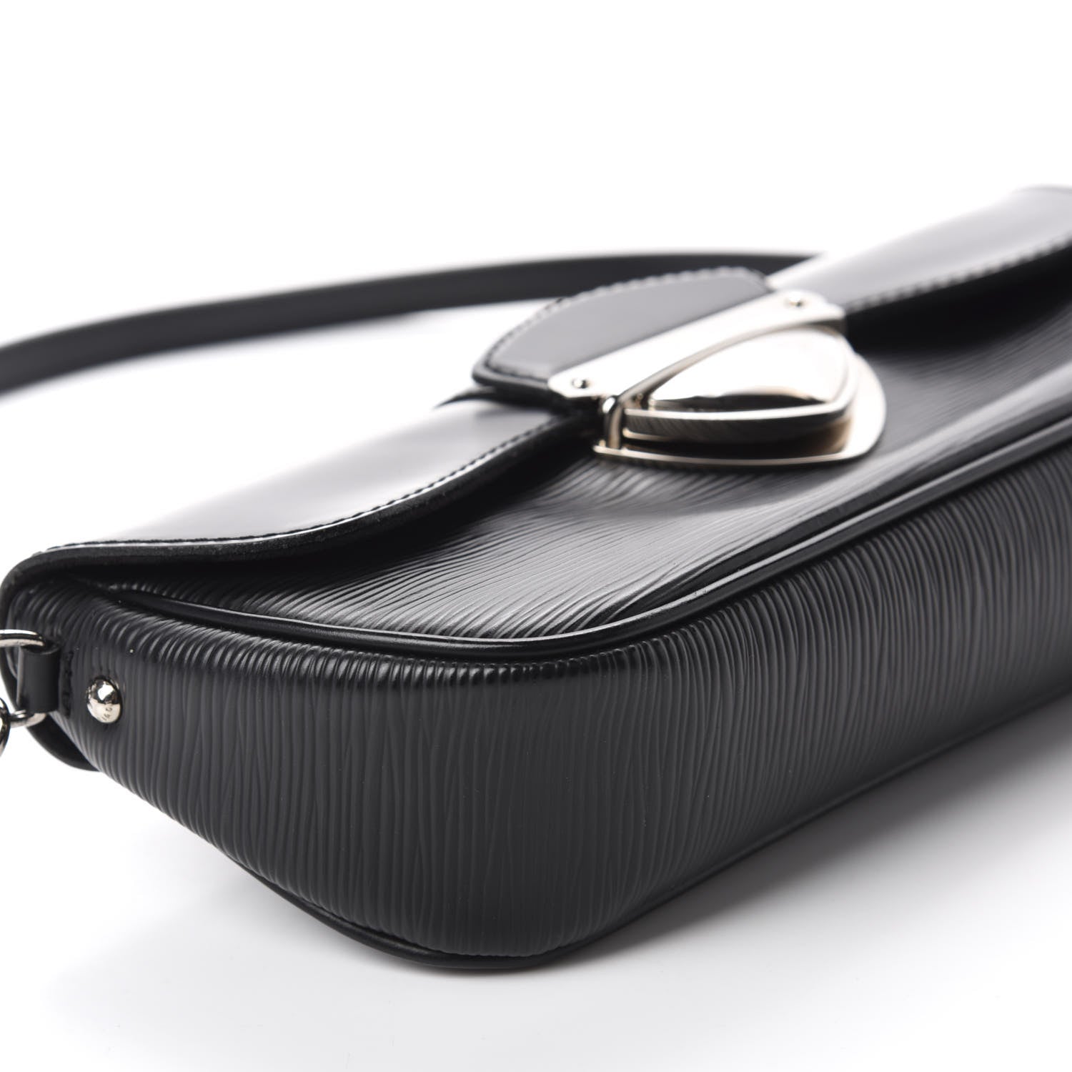 Louis Vuitton Epi Montaigne Clutch Black 7 of 11
