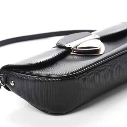 Louis Vuitton Epi Montaigne Clutch Black 7 of 11