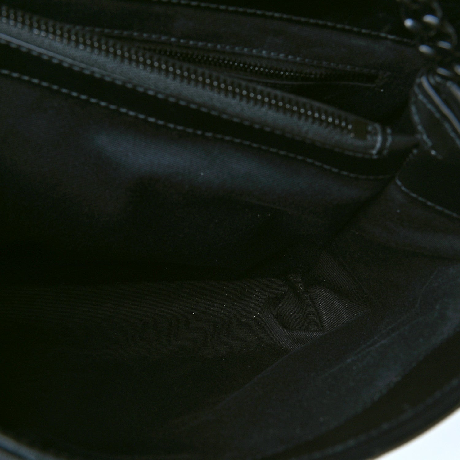 Saint Laurent Calfskin Y Quilted Monogram Medium Loulou Chain Satchel Black 5 of 5