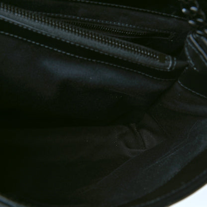 Saint Laurent Calfskin Y Quilted Monogram Medium Loulou Chain Satchel Black 5 of 5