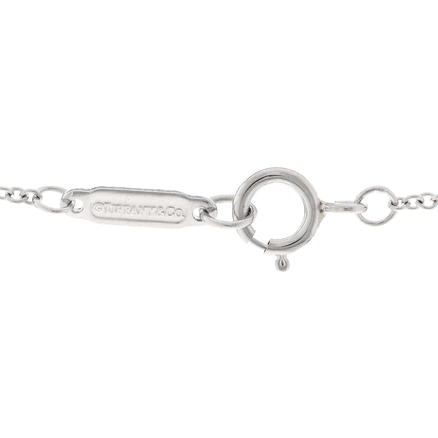 Platinum Diamond Arrow Pendant Necklace