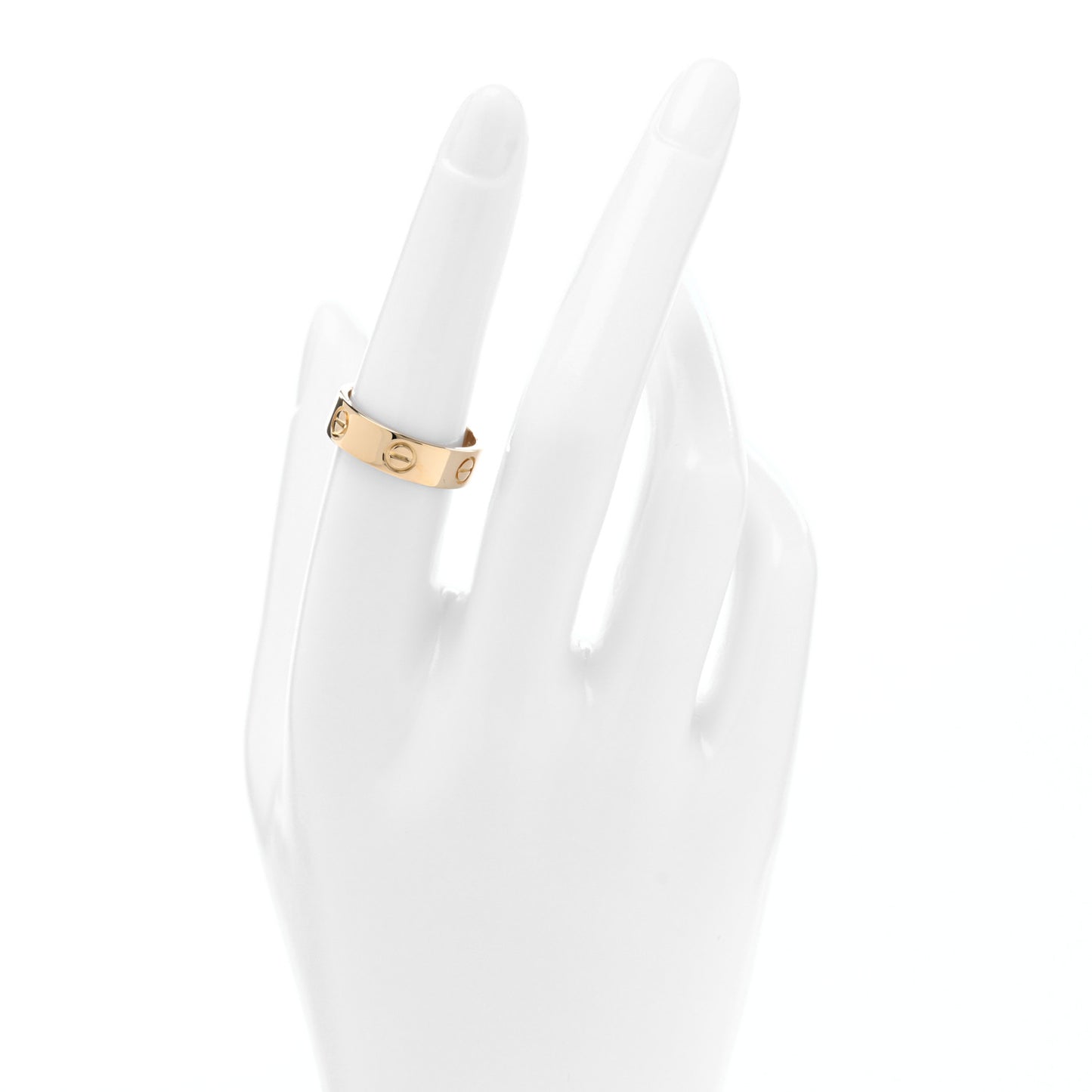 18K Yellow Gold 5.5mm LOVE Ring 54 6.75