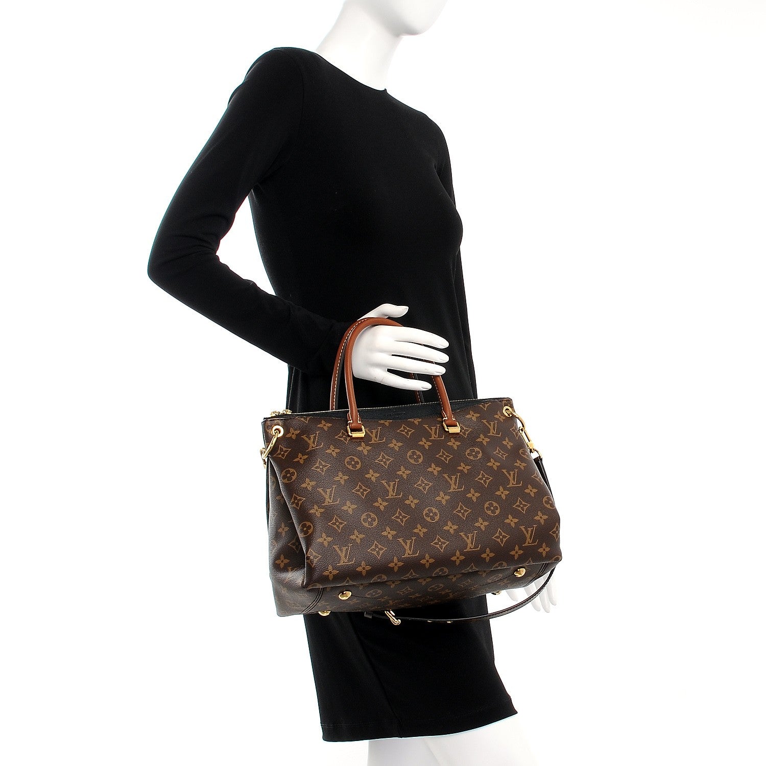 Louis Vuitton Monogram Pallas Black 3 of 8