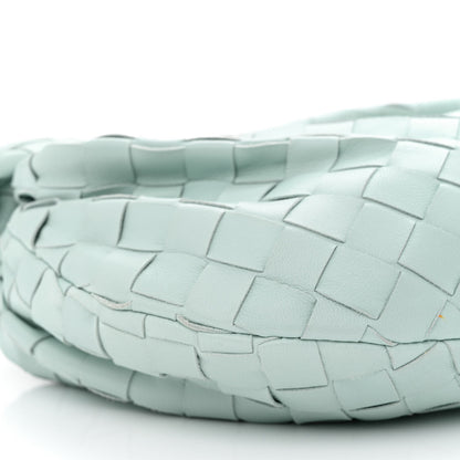 Bottega Veneta Nappa Intrecciato Mini Jodie Teal Washed 9 of 10