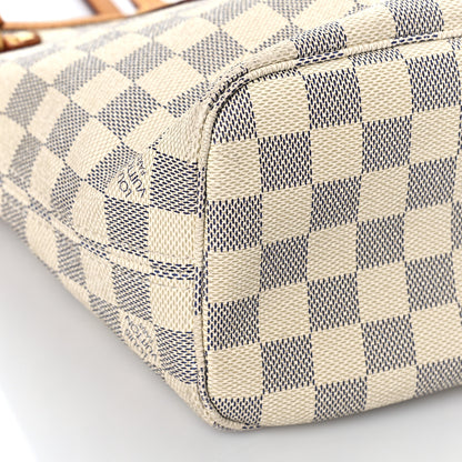 Louis Vuitton Damier Azur Neverfull PM 7 of 13