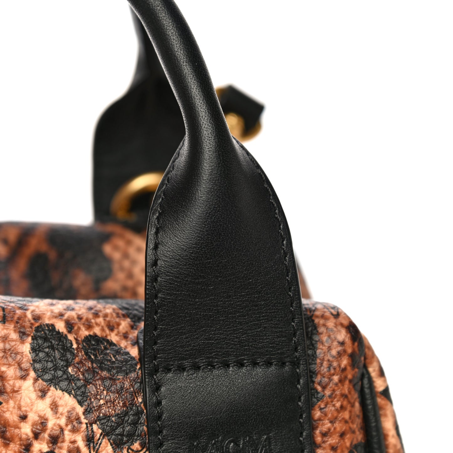 Leopard Print Studded Mini Keana Boston
