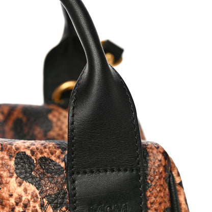 MCM Leopard Print Studded Mini Keana Boston 14 of 18