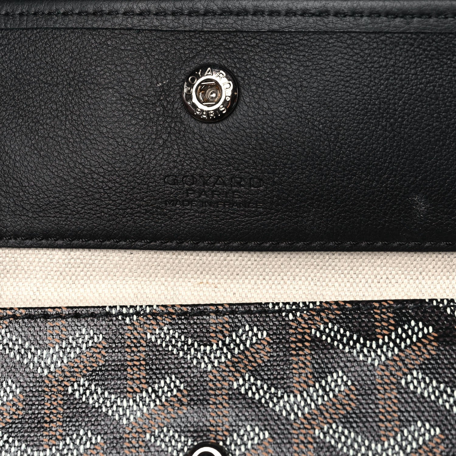 Goyard Goyardine Reversible Anjou GM Black 22 of 22