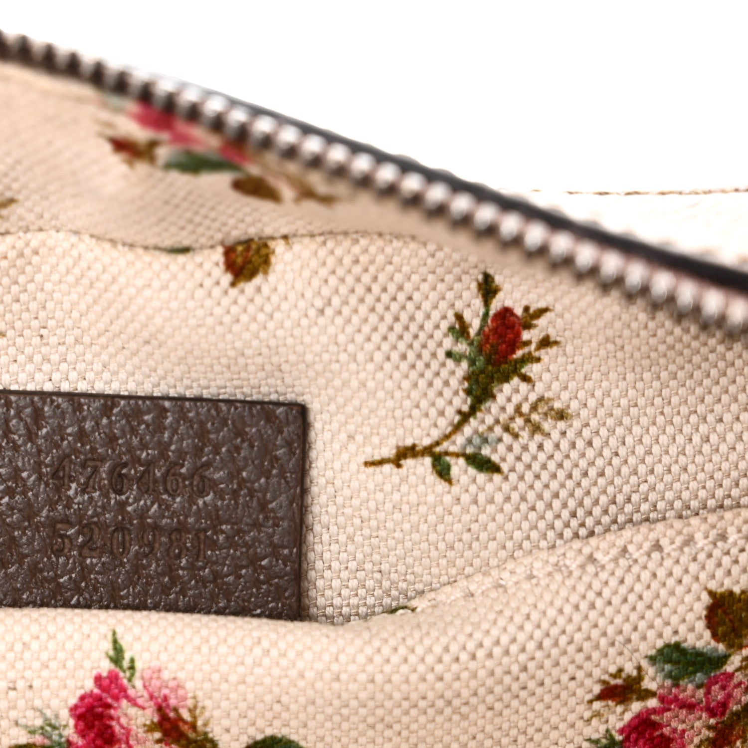 Gucci GG Supreme Monogram Web Neo Vintage Shoulder Bag Beige New Acero Crop 7 of 10