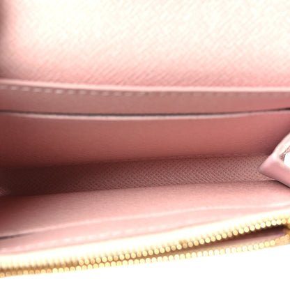 Louis Vuitton Damier Azur Rosalie Coin Purse Rose Ballerine 5 of 6