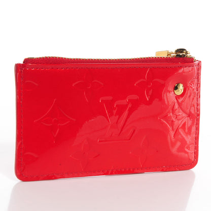 Louis Vuitton Vernis Key Pouch Rouge 3 of 8