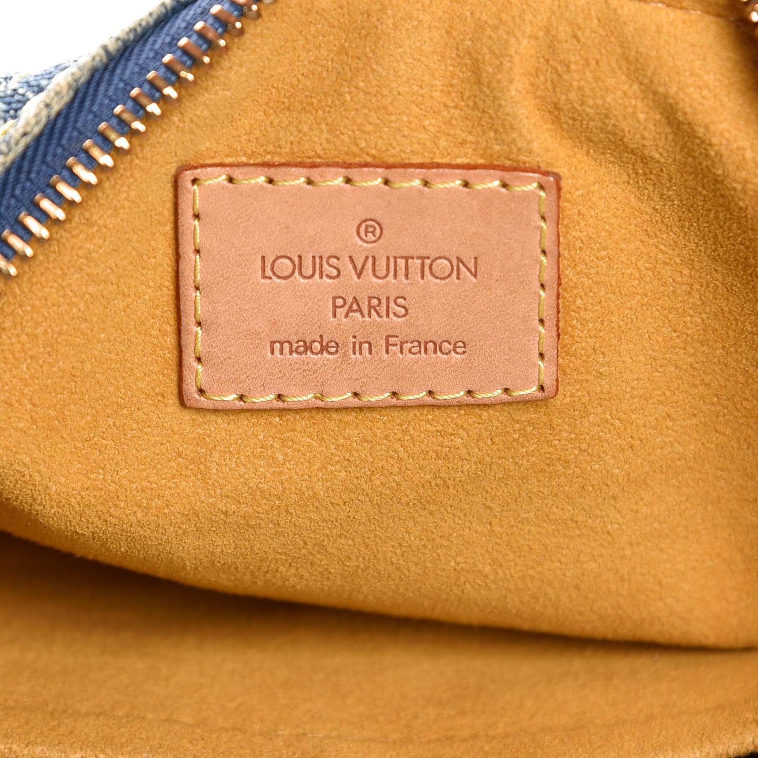 Louis Vuitton Monogram Denim Baggy PM Blue 6 of 7