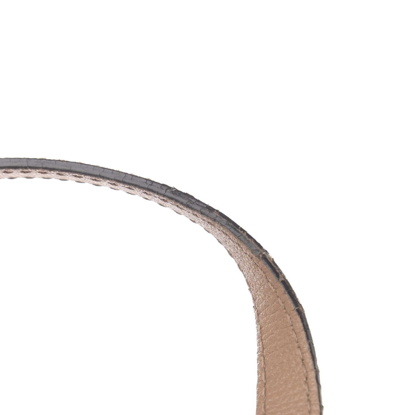 Grainy Calfskin Haymarket Check Medium Reversible Tote Camel
