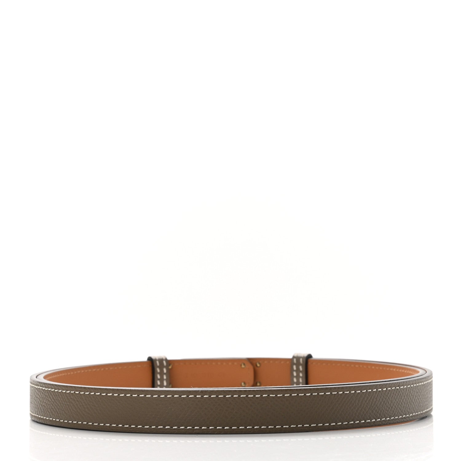 Hermes Epsom Kelly Belt Etoupe 2 of 6