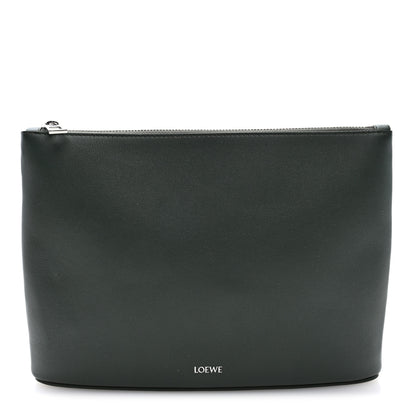 Loewe Calfskin T Pouch Vintage Khaki 1 of 7