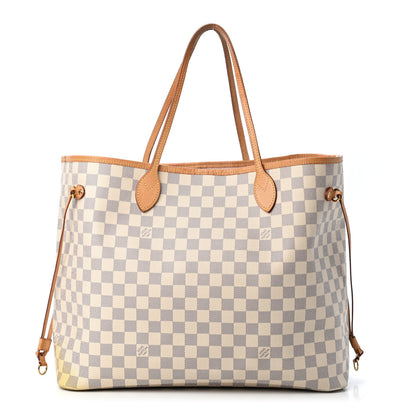 Louis Vuitton Damier Azur Neo Neverfull GM Rose Ballerine 1 of 5