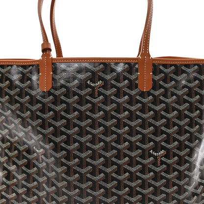 Goyard Goyardine Saint Louis PM Black Gold 9 of 11