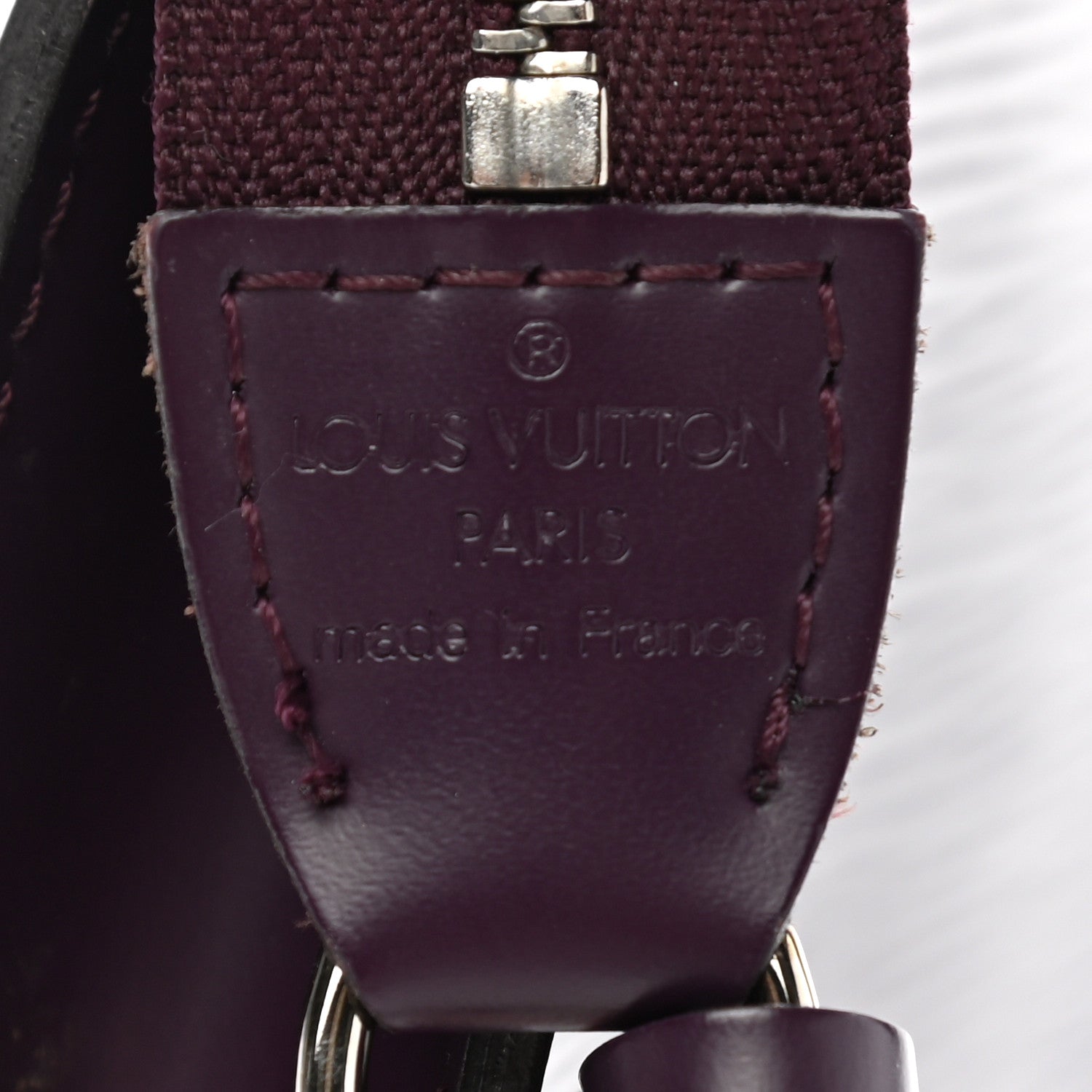 Louis Vuitton Epi Pochette Accessories 24 Cassis 6 of 9