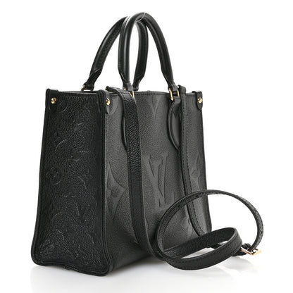 Louis Vuitton Empreinte Monogram Giant Onthego PM Black 3 of 10