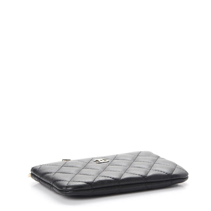 Chanel Lambskin Quilted Small Casino Cosmetic Case Black 4 of 7