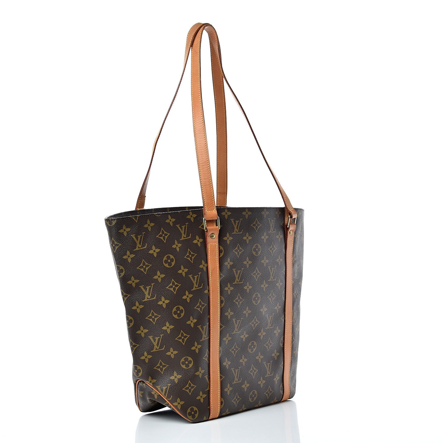 Louis Vuitton Monogram Sac Shopping Tote 2 of 15
