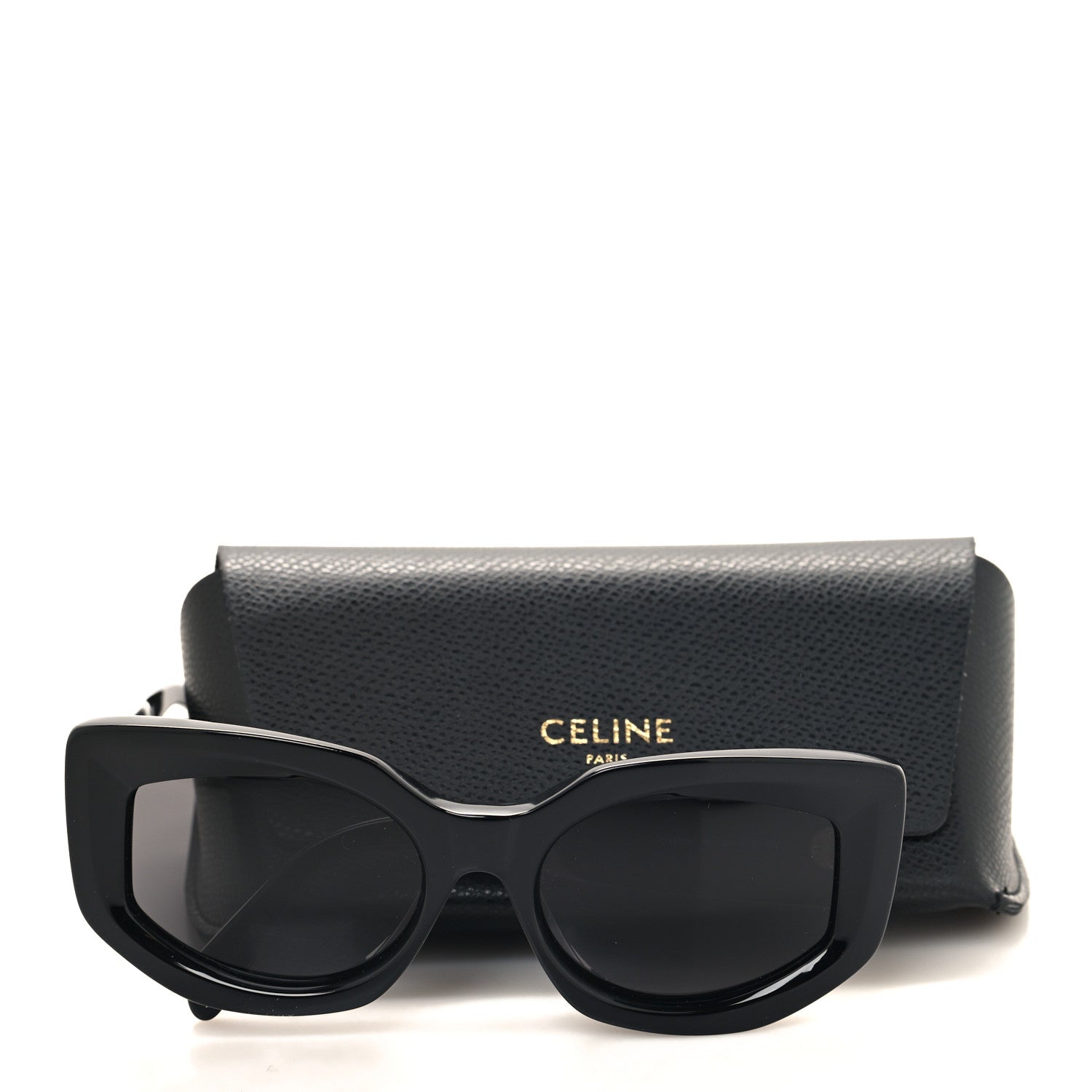 Celine Acetate Bold 3 Dots Sunglasses CL40277F Black 8 of 8