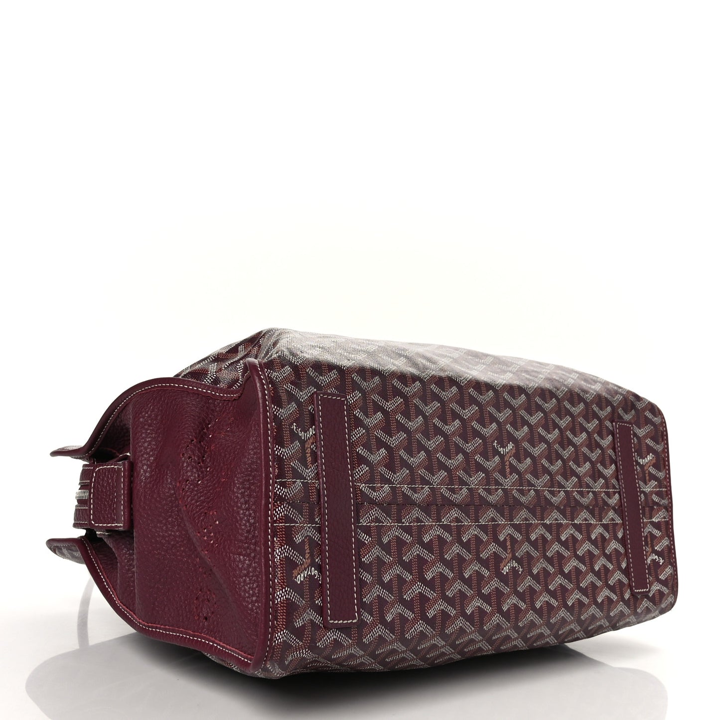 Goyardine Sac Hardy Pet Carrier PM Burgundy