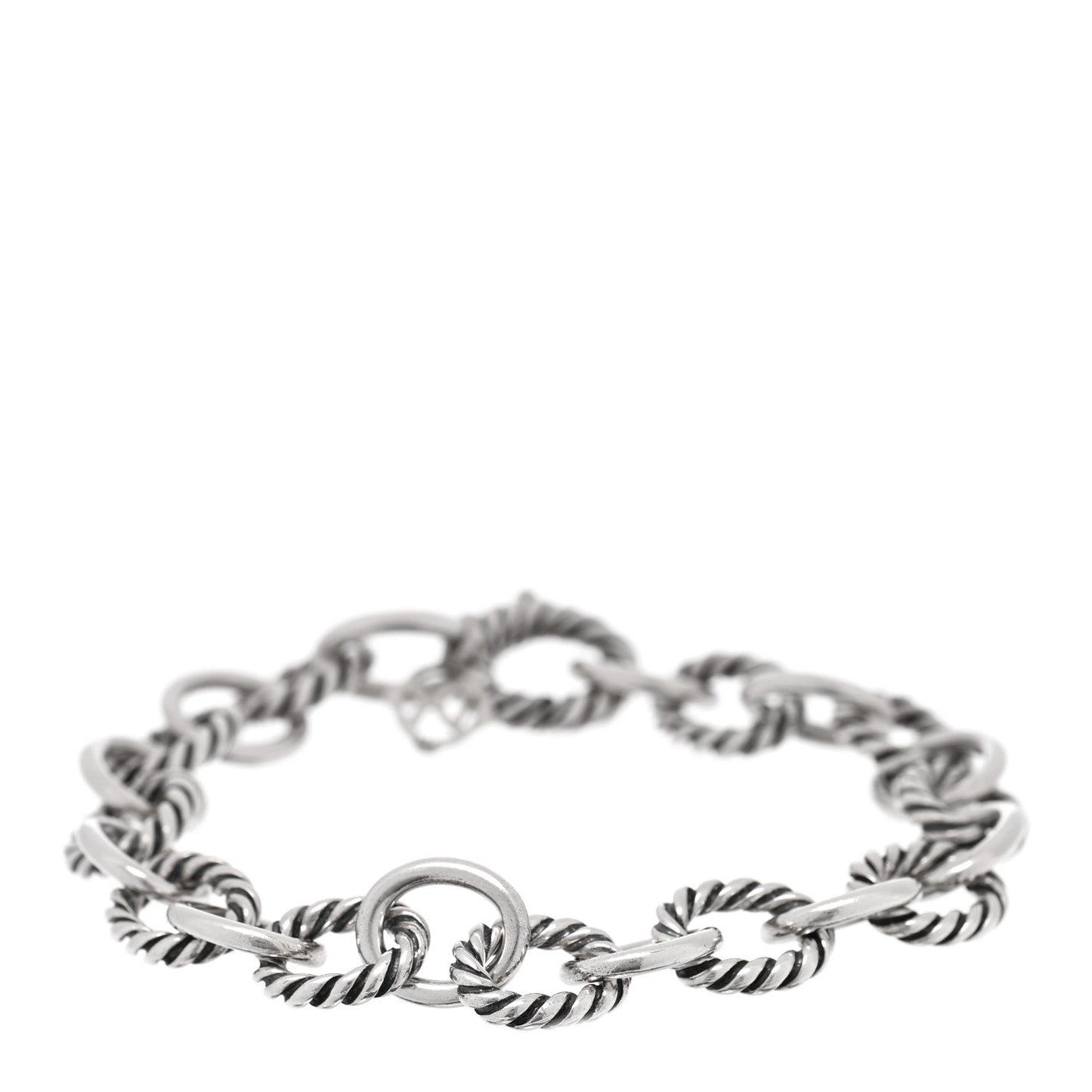 Sterling Silver 10mm Medium Oval Link Bracelet