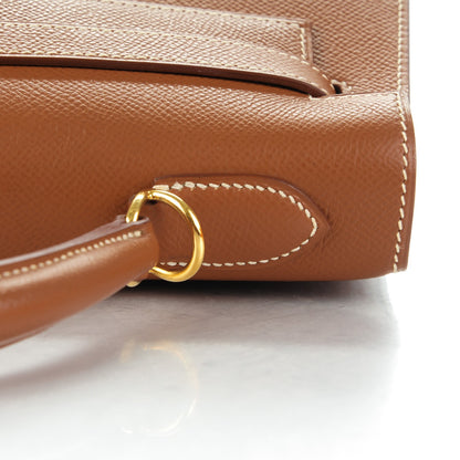 Hermes Epsom Kelly Sellier 32 Gold 14 of 26